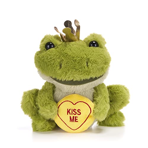 Posh Paws 37686 Swizzels Love Hearts Freddie The Frog, Kiss Me, 18 cm, Grün von Posh Paws