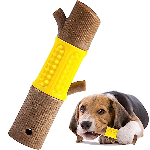 Poupangke Beißspielzeug für Haustiere, wiederverwendbares, interaktives Hundespielzeug für aggressive Kauer, Zahnspielzeug für mittelgroße und kleine Hunde, Geschenk für Hundeliebhaber von Poupangke