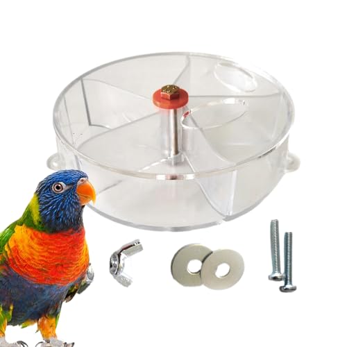 Poupangke Futterspielzeug für Vögel | Kreatives Papageienfuttertablett | Papageien-Kauspielzeug mit Fächern für Futterspender für Papageien, Futterbox für Intelligenz Wachstum von Poupangke