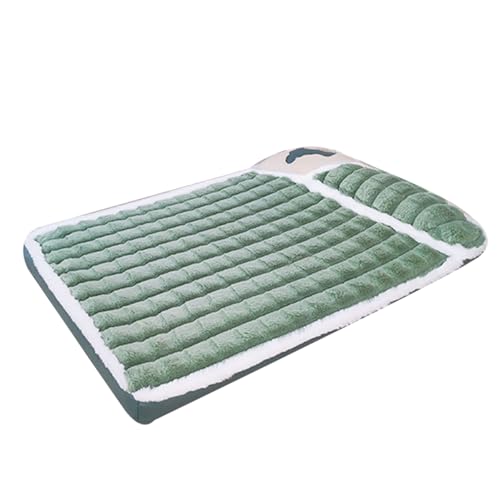 Hundebettkissen | waschbare Hundekäfig-Matte mit rutschfestem Boden – Zwingerkissen für Hunde mit weichem Kissen, Haustierbett für Hunde, Schlaf Hundebettkissen | waschbare Hundekäfig-Matte mit rutschfestem Boden – Zwingerkissen für Hunde mit weichem Kissen, Haustierbett für Hunde, Schlaf von Povanjer