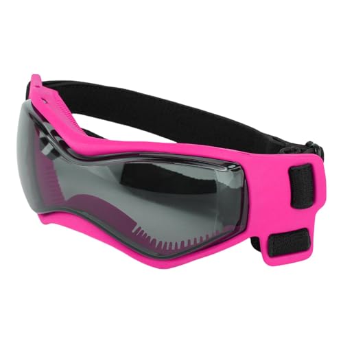 Hundebrille UV-Schutz, Haustier-Sonnenbrille für Hunde - Hundesonnenbrille Antibeschlagbrille - Perfekt sitzendes Augenschutzwerkzeug für Hunde für Fotos, alltägliche Aktivitäten, Partys, von Povanjer
