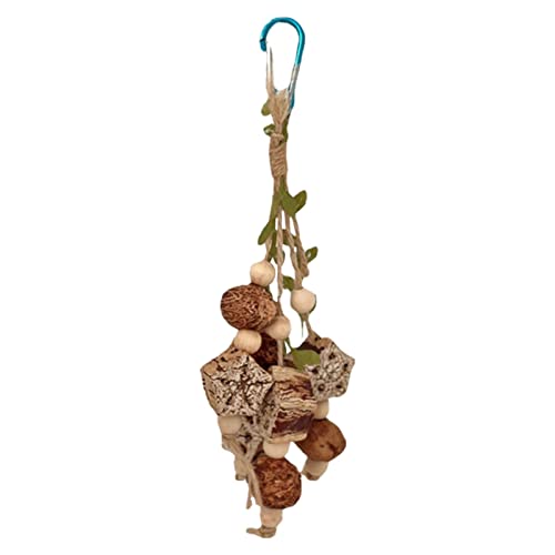 Kauspielzeug Schaukel Papagei Vogel - Parakeet Swing Hangings Ring Bird Branch Chew Papagei Toys - Artikel Spielzeug für Haustiervögel mit Papageienbiss für Povanjer von Povanjer