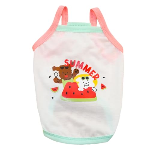 Kleidung für Katzen, Weste für Hunde, Kleidung für Welpen, weich und atmungsaktiv, Kleidung für Hunde, für Frühling und Sommer Kleidung für Katzen, Weste für Hunde, Kleidung für Welpen, weich und atmungsaktiv, Kleidung für Hunde, für Frühling und Sommer von Povanjer
