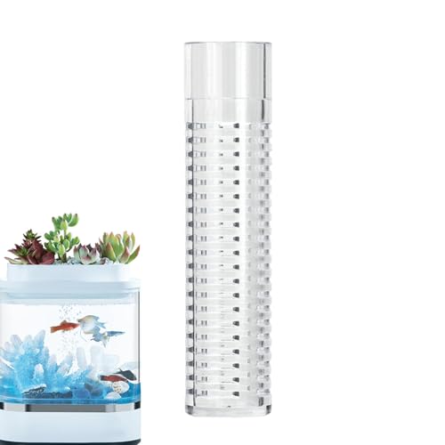 Povanjer Aquariumfilter Ansaugschutz – Multifunktionales Fischeinlasssieb, Filterabdeckung, Aquarium-Filterschutz, praktisches Ansaugsieb, Filterrohr, Einlasseinlass, Schutz, Korbgeflecht für Aquarium von Povanjer