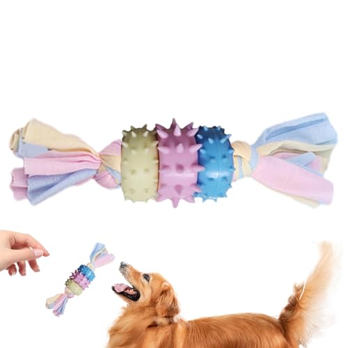 Povanjer Welpenspielzeug zum Zahnen, Welpen-Beißstäbe für Hundekauen | Welpen-Beißring & Hundezahnreinigungsspielzeug, interaktives Hundespielzeug für drinnen und draußen von Povanjer