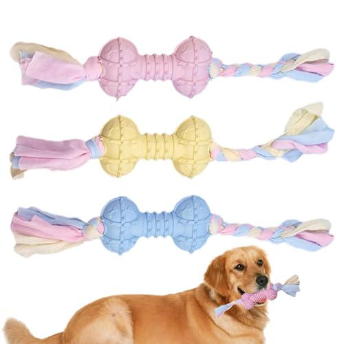 Povanjer Welpenspielzeug zum Zahnen | Weiche TPR-Welpen-Zahnstäbchen | Welpen-Beißring & Hundezahnreinigungsspielzeug, interaktives Hundespielzeug für drinnen und draußen von Povanjer