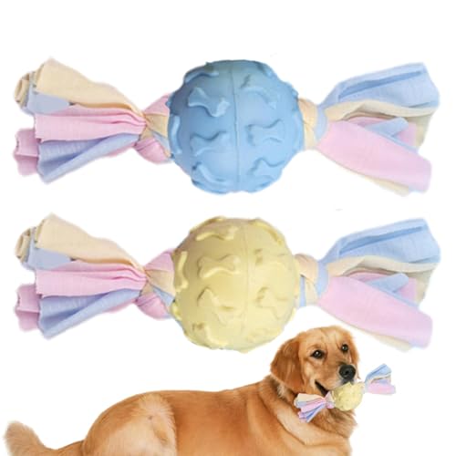 Puppy Tething Toys - Dog Chew Toys for Puppies | Dog Teeth Cleaning Toy, Interactive Dog Toy, Reusable Puppy Beiß für 2-8 Monate Hunde von Povanjer