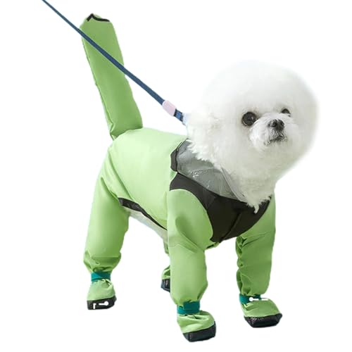 Regenmantel für Hunde, Regenjacke für Hunde, bequeme und wasserdichte Regenbekleidung aus TPU für Haustiere | Elegantes Zubehör für Haustiere Regenmantel für Hunde, Regenjacke für Hunde, bequeme und wasserdichte Regenbekleidung aus TPU für Haustiere | Elegantes Zubehör für Haustiere von Povanjer