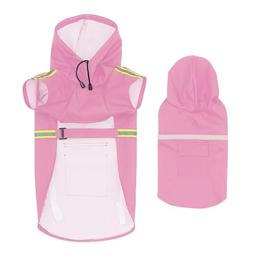 Regenponcho für Hunde, Regenjacke für Hunde, Regenjacke für Haustiere, leicht tragbar – Mantel mit verstellbarer Kapuze für Haustiere, Poncho mit Band Regenponcho für Hunde, Regenjacke für Hunde, Regenjacke für Haustiere, leicht tragbar – Mantel mit verstellbarer Kapuze für Haustiere, Poncho mit Band von Povanjer