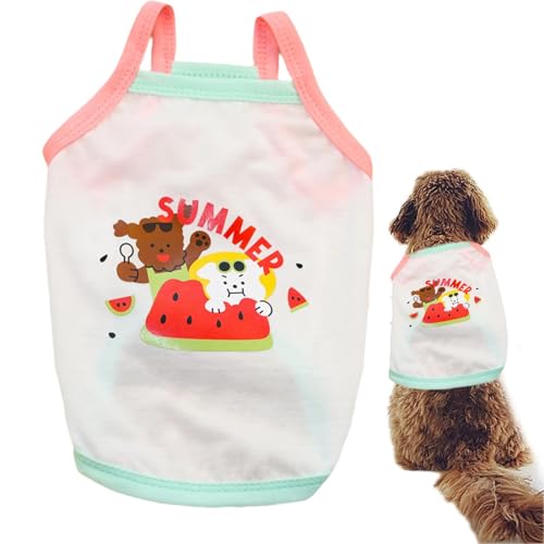 Sommer-Outfits für Hunde, Hemden für Hunde, Kleidung für Welpen, weich und atmungsaktiv – Kleidung für Haustiere, weich und atmungsaktiv, Kleidung für Hunde für den Frühling und Sommer-Outfits für Hunde, Hemden für Hunde, Kleidung für Welpen, weich und atmungsaktiv – Kleidung für Haustiere, weich und atmungsaktiv, Kleidung für Hunde für den Frühling und von Povanjer