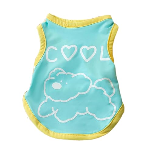 Sommerkleidung für Hunde, Sommerhemd für Hunde, weich und atmungsaktiv, kühlend und bequem, für Hunde, Kleidung Chihuahua, Schutzhemd Sommerkleidung für Hunde, Sommerhemd für Hunde, weich und atmungsaktiv, kühlend und bequem, für Hunde, Kleidung Chihuahua, Schutzhemd von Povanjer