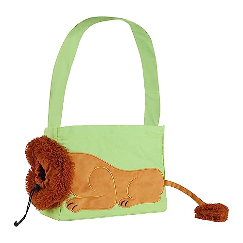 Tragbare Katze Reisetasche | Tragbare Katze Tragetasche Atmungsaktive Reisetasche,Leinwand Haustier Zubehör Faltbare Katze Hund Tasche Gite Povanjer von Povanjer