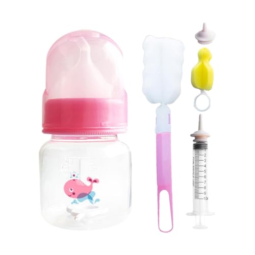Welpenflaschen, Welpenflaschen zum Stillen von Welpenmilch | Welpenmilch-Futterspender für Kätzchen,Kätzchen-Futterspender, Haustier-Stillflasche mit Silikon-Nippel, von Povanjer