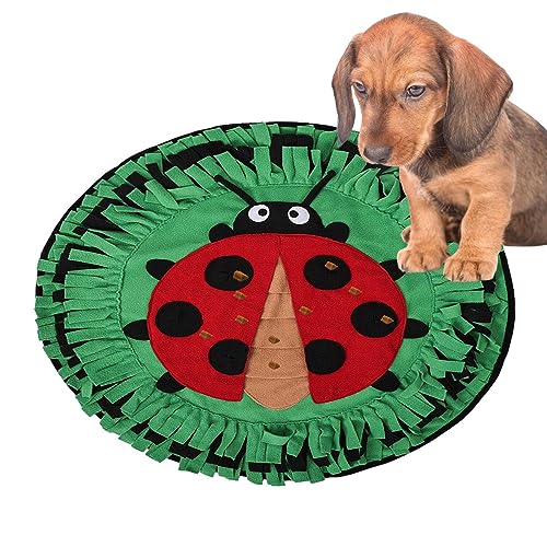 Schnüffelspielzeug für Hunde - Puzzle Interaktives Schnüffelpad in Tierform | Bunte Futtermatte für kleine, mittelgroße und große Hunde, weiche Schnüffelunterlage zum Füttern und Spielen von Pratvider