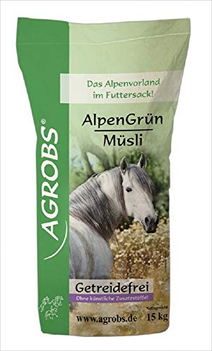 Agrobs Alpengrün Müsli, 1er Pack (1 x 15000 g) von Agrobs