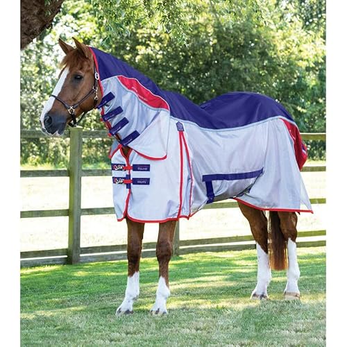 Fliegendecke für Pferde mit Übergurten Premier Equine Buster Stay-Dry Super Lite von Premier Equine