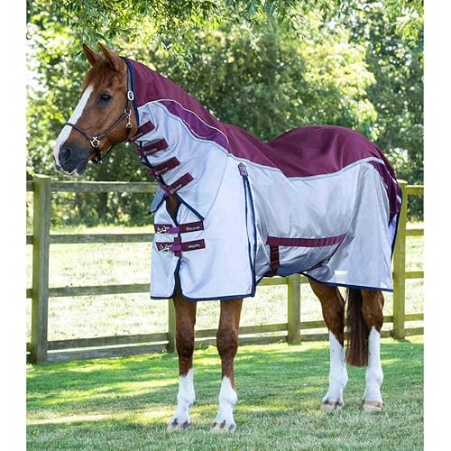 Fliegendecke für Pferde mit Übergurten Premier Equine Buster Stay-Dry Super Lite von Premier Equine