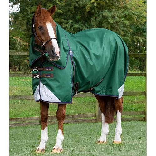 Premier Equine Outdoor-Decke für Pferde mit Halsabdeckung Akoni Stratus 0g von Premier Equine