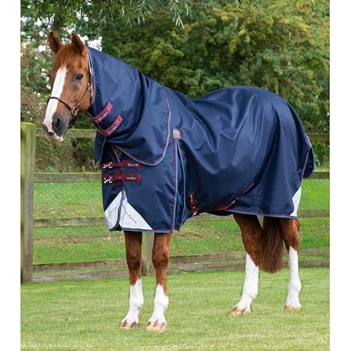 Premier Equine Outdoor-Decke für Pferde mit Halsabdeckung Akoni Stratus 0g von Premier Equine