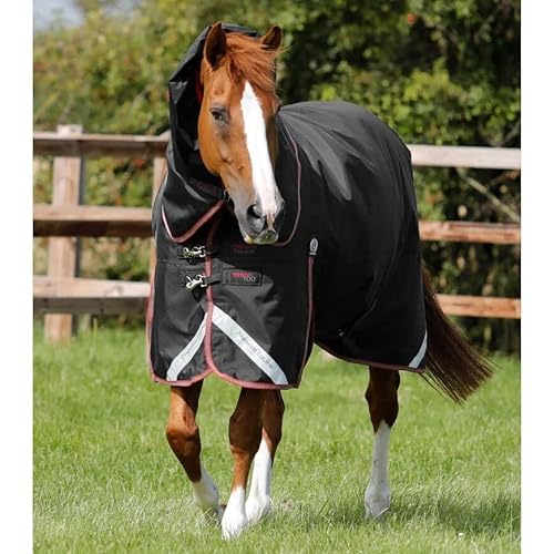 Premier Equine Outdoor-Decke für Pferde mit Nackenrolle Titan Trio Complete von Premier Equine