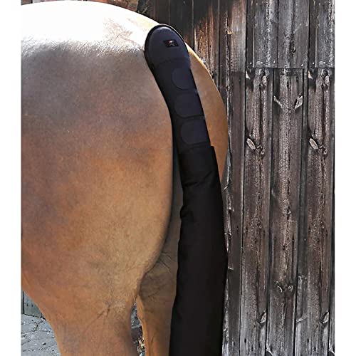 Premier Equine Schweifschutz Padded Horse Tail Guard with Tail Bag Black One Size von Premier Equine