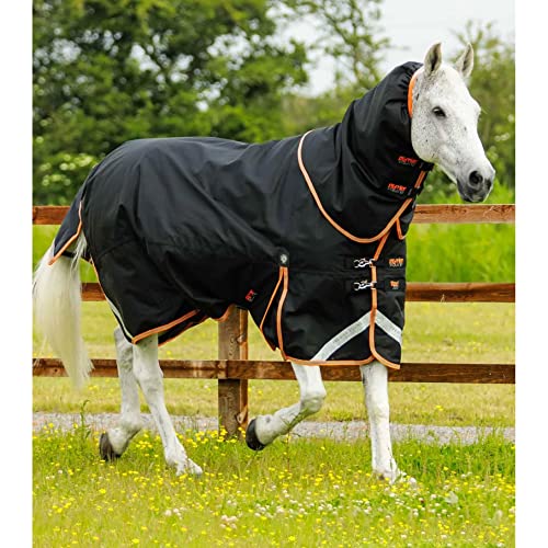 Premier Equine Weidedecke Titan 300g Turnout Rug mit Halsteil 5'9'' Black von Premier Equine