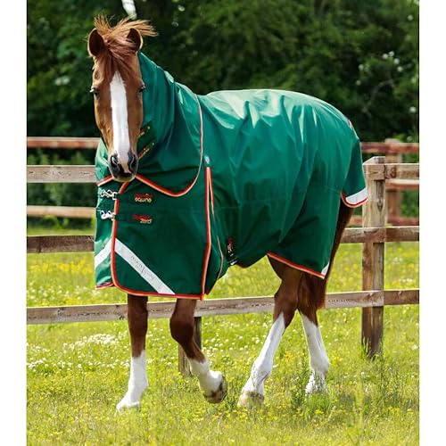 Premier Equine wasserdichte Outdoor-Decke für Pferde mit Halsabdeckung Buster 0 g von Premier Equine