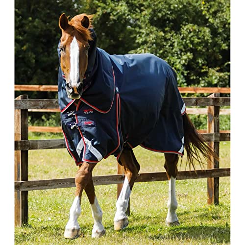 wasserdichte Outdoor-Decke für Pferde mit Halsabdeckung Premier Equine Buster 50 g von Premier Equine