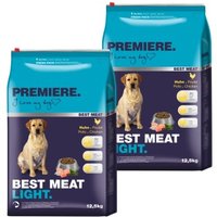 PREMIERE Best Meat Light Huhn 2x12,5 kg von Premiere