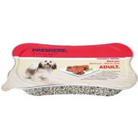 PREMIERE Chunky Menu Nassfutter Hund Adult, Rind pur 15x175 g von Premiere