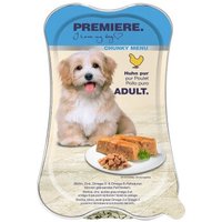 PREMIERE Chunky Menu Nassfutter Hund Adult, Huhn pur 15x175 g von Premiere