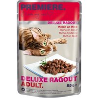 PREMIERE Deluxe Ragout Adult Reich an Rind 88x85 g von Premiere