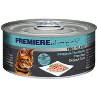 PREMIERE Fine Filets Naturell Skipjack-Thunfisch 24x80 g von Premiere