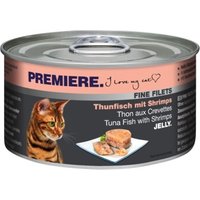 PREMIERE Fine Filets Thunfisch mit Shrimps 48x100 g von Premiere