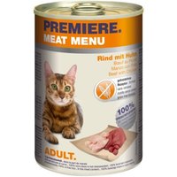 PREMIERE Meat Menu Adult Rind & Huhn 12x400 g von Premiere