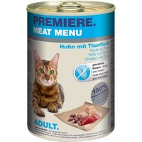 PREMIERE Meat Menu Adult Thunfisch & Huhn 6x400 g von Premiere