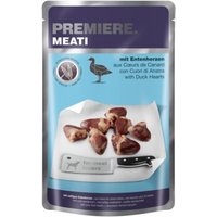 PREMIERE Meati Nassfutter Hund Adult, Entenherzen 10x500 g von Premiere