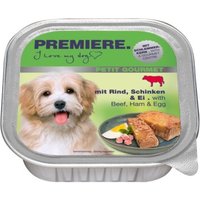 PREMIERE Petit Gourmet Schlemmerkern Rind, Schinken & Ei 11x150 g von Premiere