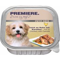 PREMIERE Petit Pâté Nassfutter Hund, Adult, Huhn und Karotten 44x150 g PREMIERE Petit Pâté Nassfutter Hund, Adult, Huhn und Karotten 44x150 g von Premiere