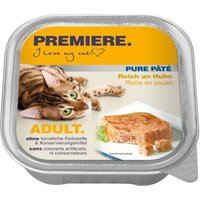 PREMIERE Pur Paté Adult Huhn 64x100 g von Premiere