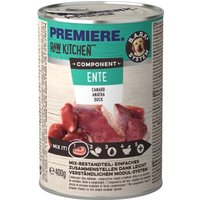 PREMIERE RAW KITCHEN Nassfutter Hund Adult Component, Ente 6x400 g von Premiere