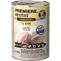 PREMIERE RAW KITCHEN Nassfutter Hund Adult Component, 1/4 Huhn 12x400 g von Premiere