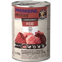 PREMIERE RAW KITCHEN Nassfutter Hund Adult Component, Pferd 12x400 g von Premiere