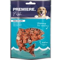 PREMIERE Fish Cubes mit Lachs 100g von Premiere