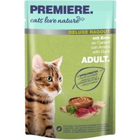 PREMIERE cats love nature Deluxe Ragout Ente 24x100 g von Premiere