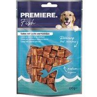 PREMIERE Fish Cubes mit Lachs & Kabeljau 100g von Premiere