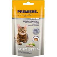 PREMIERE Soft Bites Huhn & Katzengras 40 g von Premiere