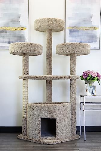 Prestige Cat Trees 130014-Beige Main Coon Katzenhaus Katzenbaum von Prestige Cat Trees