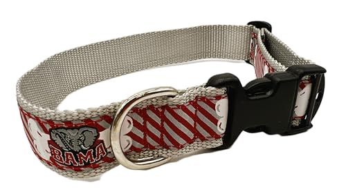 Preston Strapazierfähiges, verstellbares Alabama-Hundehalsband oder Hundeleine, ideal für Hunde von XL bis XS, ideal für Hunde von XL bis XS (Großes Halsband, 3,2 cm breit) von Preston