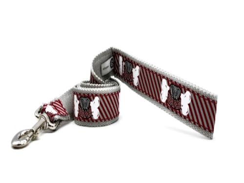 Preston Strapazierfähiges, verstellbares Alabama-Hundehalsband oder Hundeleine, ideal für Hunde von XL bis XS, ideal für Hunde von XL bis XS (große Leine, 3,2 cm breit) von Preston